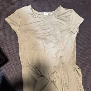 Aritzia Midi Dress with side tie